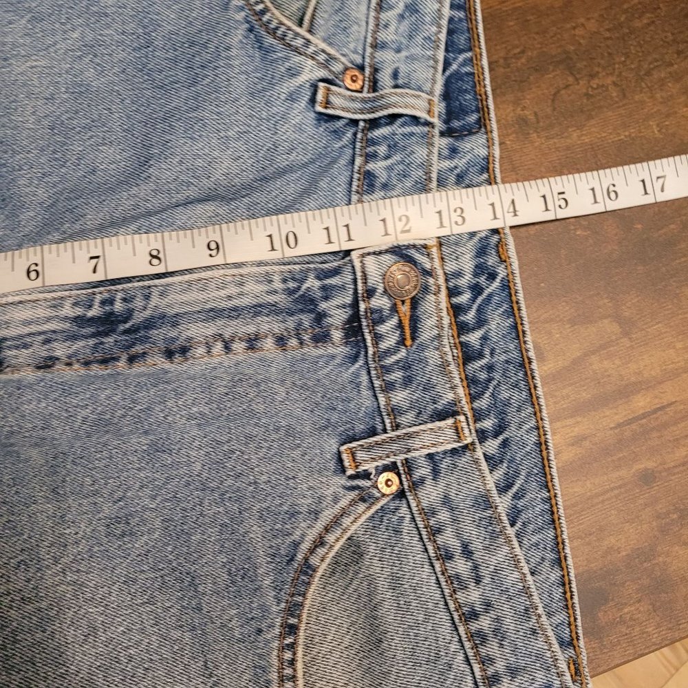 VTG 90s Levi's 550 Relaxed Fit Jeans Orange Tab Tag 38x30 Measures 36x29 - Picture 10 of 13